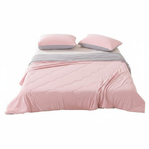 Cooling Summer Quilt Skin-Friendly Double-Sided Cooling Blanket Machine Washable