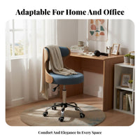 Armless Adjustable rotate Chair Minimalist design Office Furniture for Study Room
