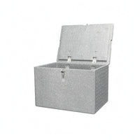 EPP Foam Cooler Box Fitted Lid Rectangular Insulated Container Large Capacity