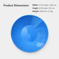 Gold Washing Pan for River, High Recovery Panning Kit, Heavy Duty Gold Sifting, Gold Prospecting Pan - Image 5
