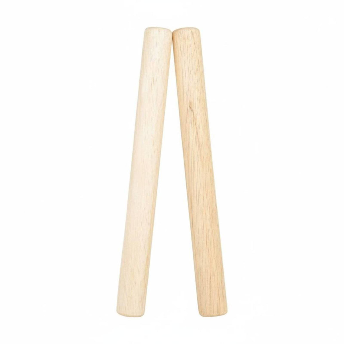 2 Pieces Wooden Beat Sticks Wooden Claves Reusable Music Toy for Beginners, Early Education