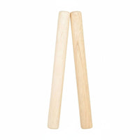 2 Pieces Wooden Beat Sticks Wooden Claves Reusable Music Toy for Beginners, Early Education