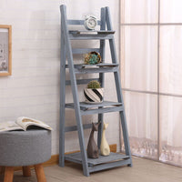 Foldable Wooden Plant Stand Multi-Tier Flower Pot Rack for Balcony Living Room Storage