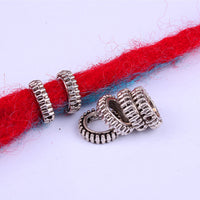 Vintage Alloy Dreadlock Beads for Hair Braiding Decoration
