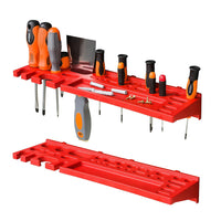 36-Piece Tool Hanging Board Set with Storage Boxes and Parts Organizer