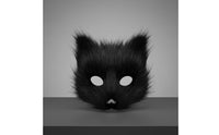Vixen Tail Paw Gloves Mask Halloween Furry Vixen Mask Tail Gloves Set Soft To