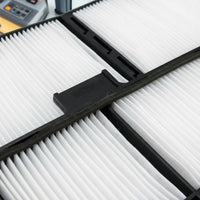 High Filtration Excavator Cabin Filter OEM Equivalent Cabin Air Filter Easy Installation Heavy Equipment Part Reduce Windshield Fogging