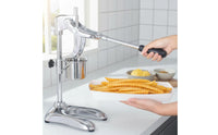 30cm French Fry Effortless Press Long French Fry Maker Uniform Results Commercial Potato Press for Street Food Vendors, Home Cooks, Snack Bar