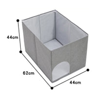 Portable Feline Litter Box Enclosure PVC Feline Litter Box Enclosure Concealed