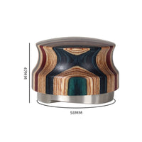 Coffee Powder Tamper Handmade Manual Coffee Distributor Metal Base