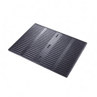 Cast Grill Plate Raised Ribs Ribbed Grill Plate Cooking Gear for Barbecue