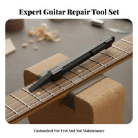 Lightweight Guitar Fret Polishing Pen Polished Finish Guitar Fret Sanding Tool Protects Fretboard for DIY Enthusiasts, Repair Shop