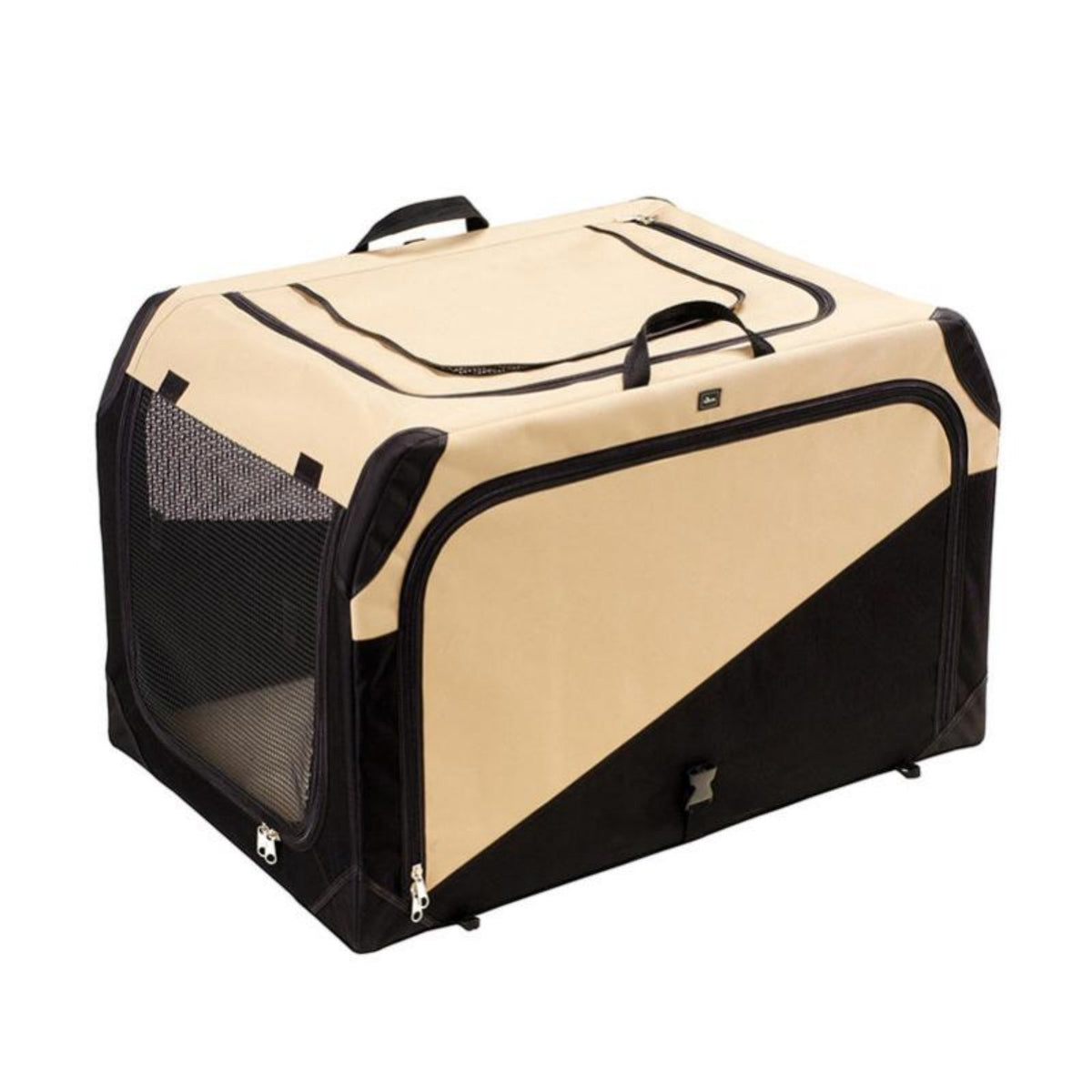 Foldable Fabric Pet Crate Portable Dog Kennel Water-Resistant Base for getaway