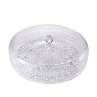 Charcuterie Tray Faceted Food Storage Spherical Knob for Tabletop, Living Room