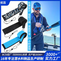 Anti-Tangle Fishing Rod Cover, Waterproof Neoprene Bag for Lure Rods