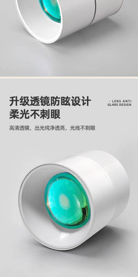 led嵌入式日落灯氛围感玄关过道日不落射灯吸顶落日余晖夕阳灯