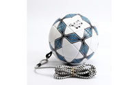 Bouncing Soccer Ball with Cord Adjustable Football Ball with Elastic Rope Portable for Home Practice