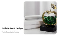 Decorative pome Luxury Design Faceted pome Figurine Elegant highlight