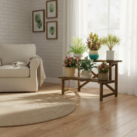 Wooden Ladder plant stand Multifunctional Tiered Ladder Rack Sturdy and Stable