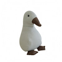 Polka Dot Duck Stopper Stitched Duck Door Stopper Soft Surface Safe