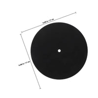 Turntable Platter Mat Silicone Platter Slipmat Vibration-Dampening Slipmat for Vinyl Collectors