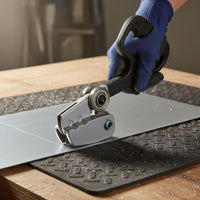 No Electricity Needed Fast Metal Plate Cutter Clean Burr-Clear Cuts Portable Sheet Metal Cutter Handheld Plate Shear Ergonomic Design for Craftsmen