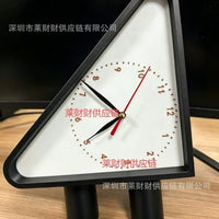1970s Inspired Double Sided Station Clock