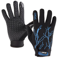 Men's Full Finger Cycling Gloves - Non-Slip, Breathable, Quick Dry for Outdoor Sports & Fitness