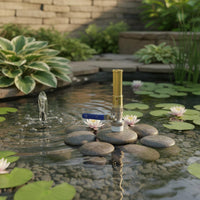 Fountain Nozzle with Valve Adjustable Flow Fountain Spray Head Easy Installation