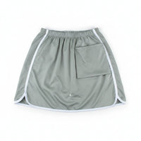 Skirt-Style Incontinence Pants Snap Buttons Leak-Resistant Skirt Pants Waterproof Adult Underwear Elastic Waistband for Elderly
