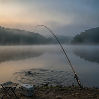 Bamboo-Patterned High-Carbon Telescopic Fishing Rod for Freshwater Angling