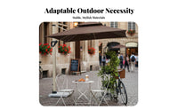 Sun Protection Offset Cantilever Umbrella Waterproof Cantilever Umbrella Water Repellent Sunshade Wind Resistant for Homeowners, Families, Business Owners, Garden, Balcony, Courtyard, Backyard