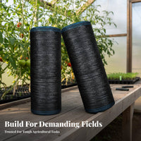 Greenhouse Shade Net Protection Cloth Extra-Dense Polyethylene Heavy Duty Sunblock Mesh for Gardeners, Balcony, Rooftop, Carport