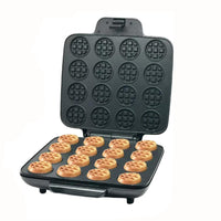 16-Hole Mini Waffle Maker, Breakfast Maker, 1200W, 220V, EU Plug