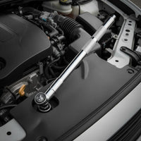 High Hardness Steel 1/2 Inch Drive Reversible Ratchet Heavy Duty Extended Ratchet Wrench Non-Slip Grip Automotive Tool for Garage