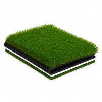 Foldable Indoor Golf Practice Mat with Dual Grass Surface, 40x60 cm