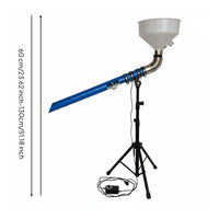 Automatic Table Tennis Ball Launcher ABS Material Table Tennis Ball Feeder