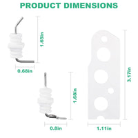 热水器点火电极套件更换件104000192-K适用于Rinnai R75和R94
