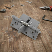 Hidden Door Coil Hinge Multifunctional Self-Closing Door Hinge Easy to Install