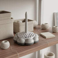 Effortless Rotation Rotating Yarn Holder Stable Base Rotating Yarn Spinner Space Saving Crafting Supply for Knitters, Crocheters, Crafters, Handmade Crafts, DIY Projects