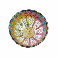 Gold Trim Peacock Tea Cup Gift Ready Jianzhan Cup