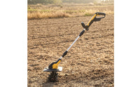 Electric Micro Tiller Bare Tool Cordless Garden Cultivator Compact for Gardeners