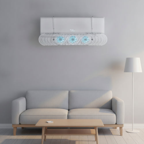 Air Conditioner Deflector No Air and Cooling Wind Deflector Hook-on for Office
