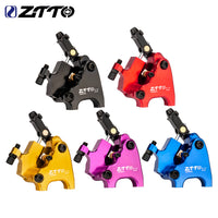 ZTTO Road Bike Hydraulic Disc Brake Caliper, Flat Mount, Dual-Sided Braking, Compatible with 140/160mm Rotors