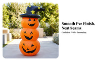 Inflatable with Witch Hat