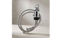 Salon Shampoo Basin Faucet Temperature Marker Hair Washing Basin Faucet Side Outlet for Barber
