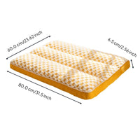 Dog Bed, Washable Non-Slip Plush Pet Mat, All-Season Comfort