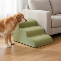 Pet Stair Ramp Washable Foam Pet Stairs Sturdy for Sofa