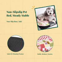 Calming Plush Pet Bed
Removable Cover
Warming Comfort