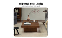 Wabi-Sabi design Three-Legged Organic Shape Coffee Table Designer Piece Living Room Furnishing Vintage Inspired Home Furniture Low silhouette for Design aficionados, Interior Designers, Guesthouse, Lounge Area, Small Spaces, Bedroom